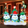 Joiedomi 6ft Penguin Christmas Gathering Inflatable 2 Joiedomi 6ft Penguin Christmas Gathering Inflatable -Christmas Ornaments Sales Store Penguin Christmas Gathering Inflatable 1 result 600x600 1