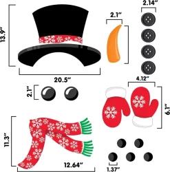 Joyin Snowman Handle Covers And Magnets Kitchen Christmas Decor -Christmas Ornaments Sales Store Refrigerator Magnets amp 3 Handle Covers Snowman 4 result 600x608 1