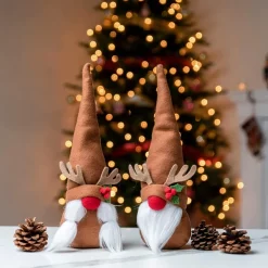 Joyin Reindeer Couple Gnome -Christmas Ornaments Sales Store Reindeer Couple Gnome 4 result 600x600 1