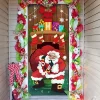 Joyin Santa With Gifts Christmas Door Cover 72in X 30in -Christmas Ornaments Sales Store Silent Night Santa Door Cover 1 result 600x650 1
