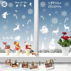Christmas Ornaments Sales Store -Christmas Ornaments Sales Store Snowflakes Window Clings 243 Pcs 2 result 600x600 1