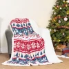 Joyin Twin Size Cozy Fleece Christmas Throw Blanket 2 Joyin Twin Size Cozy Fleece Christmas Throw Blanket -Christmas Ornaments Sales Store Throw Blanket 1 result 600x600 1
