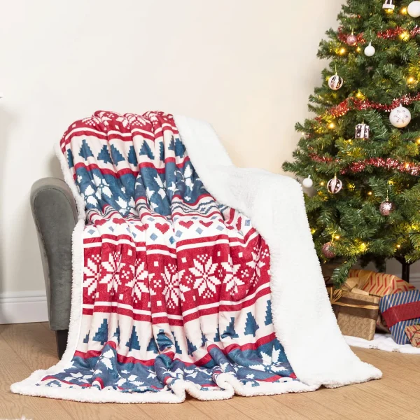 Joyin Twin Size Cozy Fleece Christmas Throw Blanket 3 Joyin Twin Size Cozy Fleece Christmas Throw Blanket