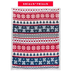 Joyin Twin Size Cozy Fleece Christmas Throw Blanket 13 Joyin Twin Size Cozy Fleece Christmas Throw Blanket -Christmas Ornaments Sales Store Throw Blanket 6 result 600x600 1