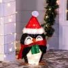 Joiedomi 80 LED Tinsel Penguin Christmas Yard Lights 21in -Christmas Ornaments Sales Store Tinsel Penguin LED Yard Light 21in 4 1 600x600 1