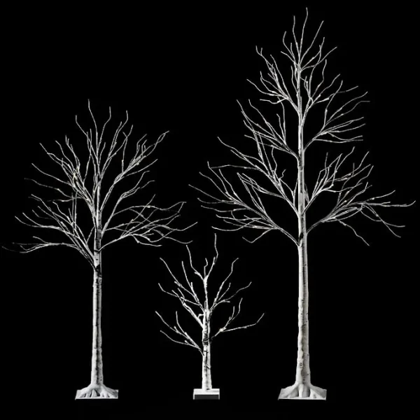 Joiedomi Christmas LED White Birch Tree Decoration 2ft 4ft And 6ft 5 Joiedomi Christmas LED White Birch Tree Decoration 2ft 4ft And 6ft - Image 3