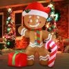 Joiedomi 8ft Christmas Inflatable Gingerbread Man Yard Décor -Christmas Ornaments Sales Store ginger 1 83f60524 8973 4271 8984 a1652e2d52cb 600x600 1