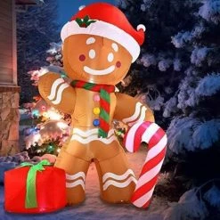 Joiedomi 8ft Christmas Inflatable Gingerbread Man Yard Décor -Christmas Ornaments Sales Store ginger 2 de7f0804 d2cf 4b38 bd53 ea6d75a4fde9 600x600 1